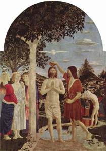 Piero della Francesca Baptism of Christ 1440-1450