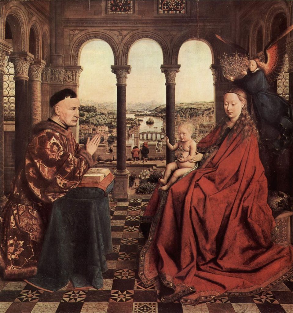 Jan van Eyck Chancellor Rolin